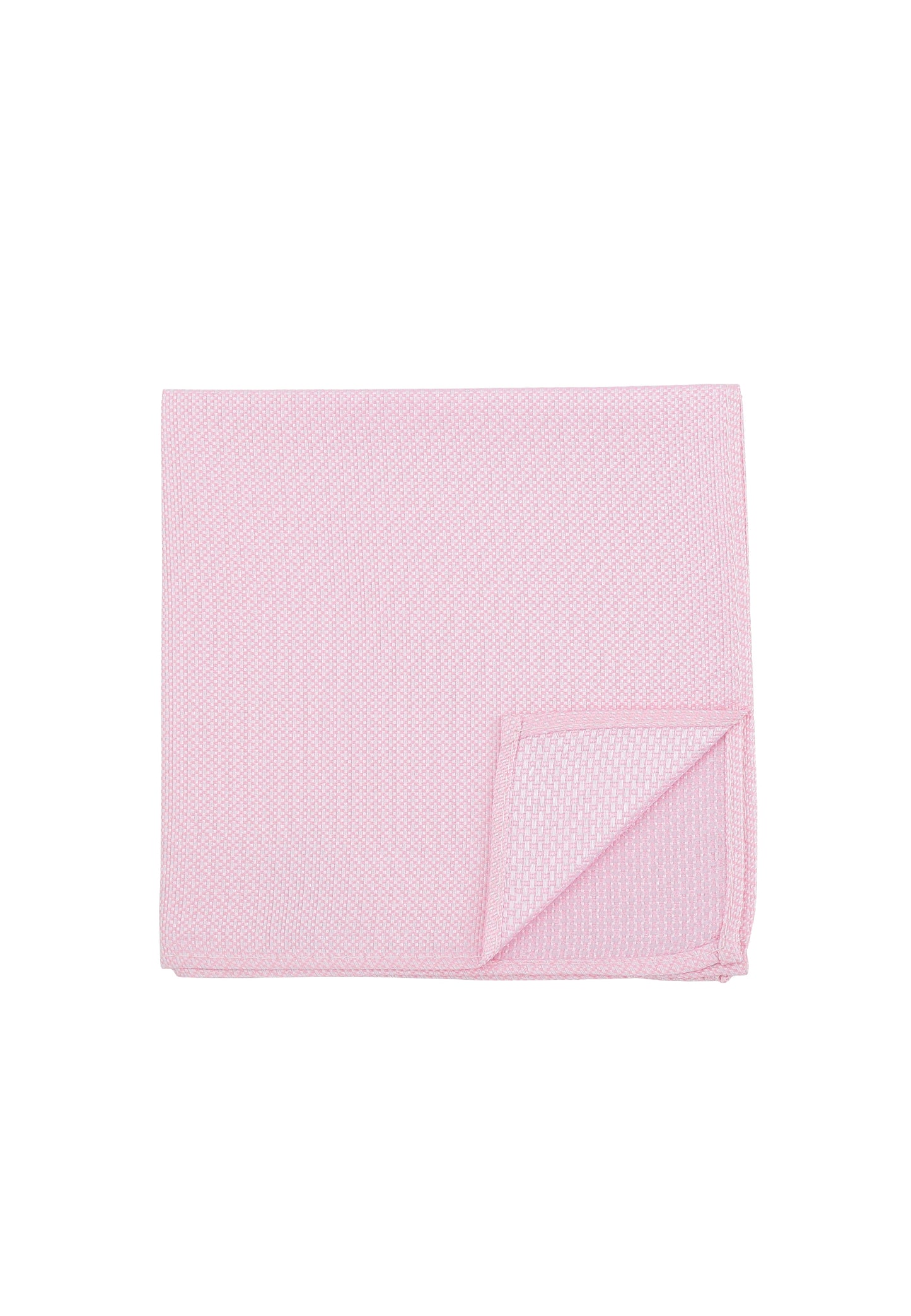 Seidenfalter Einstecktuch - Vorder- und Rückseite des Einstecktuchs - Micro - Rosa