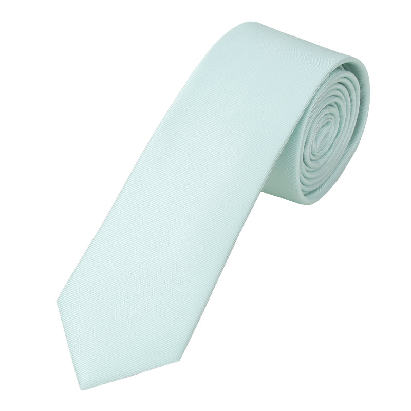 Seidenfalter Pastell Krawatte - 6 cm - Design und Farbe der Krawatte - Mint