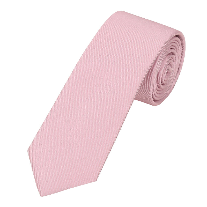 Seidenfalter Pastell Krawatte - 6 cm - Design und Farbe der Krawatte - Rosa