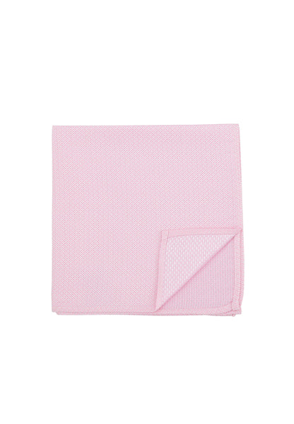 Seidenfalter Einstecktuch - Vorder- und Rückseite des Einstecktuchs - Micro - Rosa